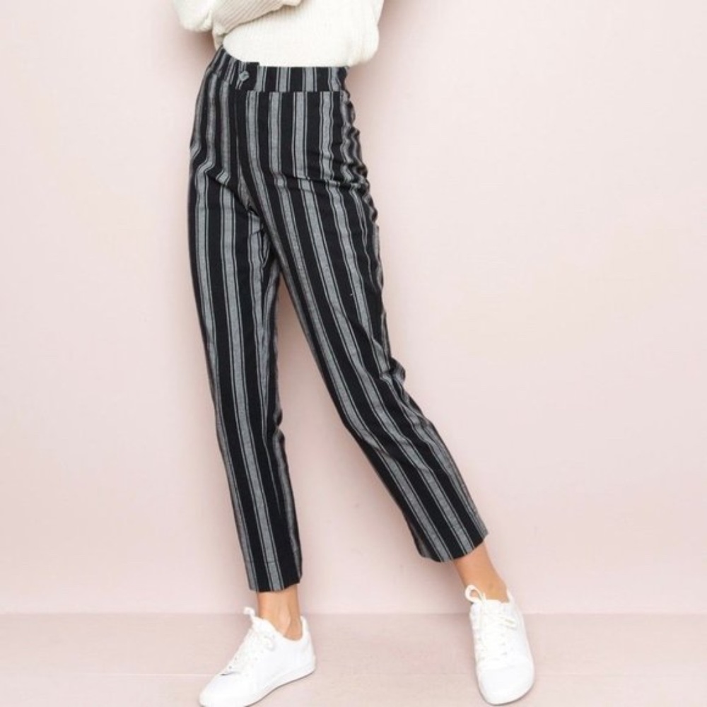 Brandy Melville Striped Tilden Pants